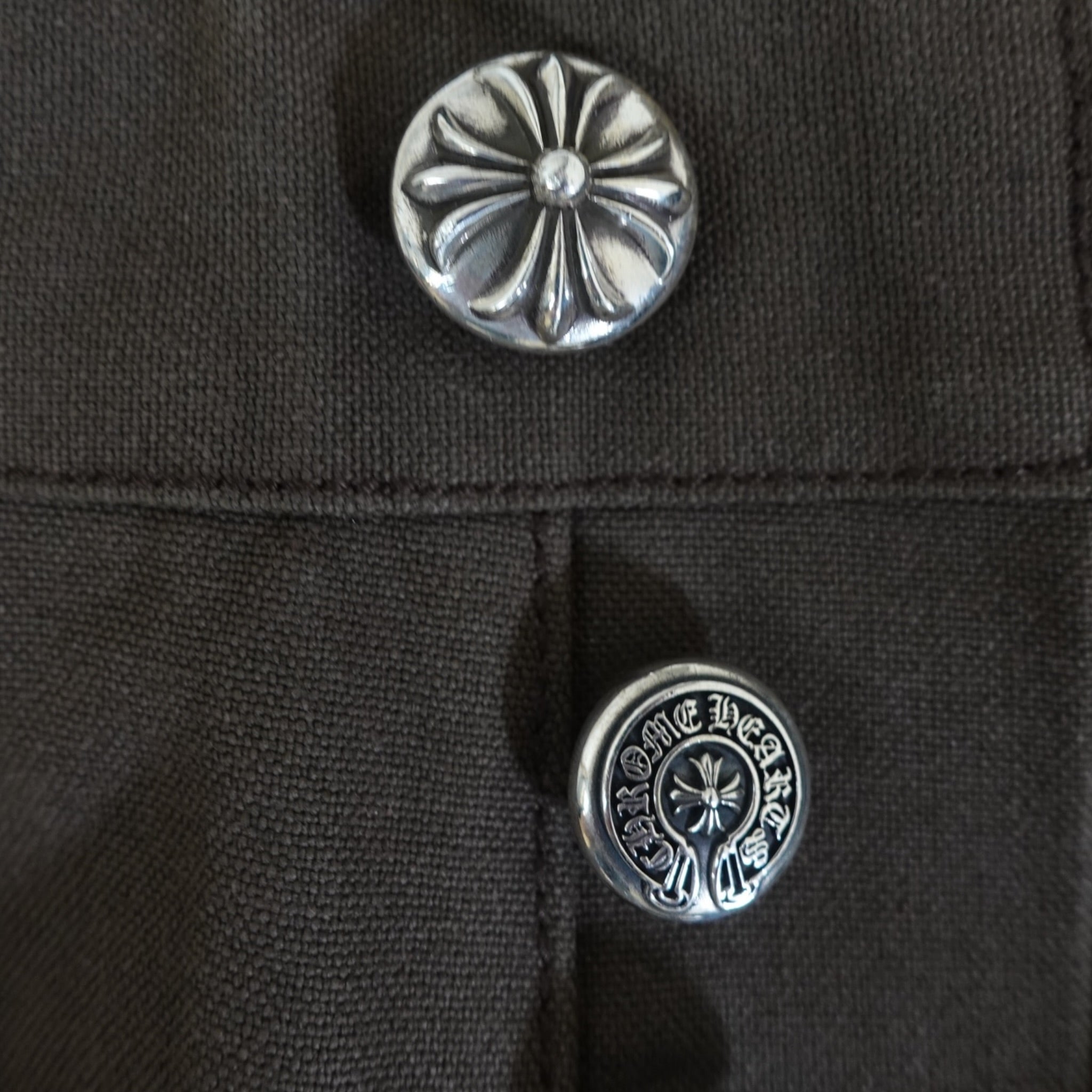 Chrome Hearts Double Knee Carpenter Pants in Brown