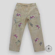 Chrome Hearts Sex Records Patch Carpenter Pants