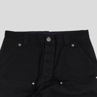 Chrome Hearts Double Knee Carpenter Pants in Black