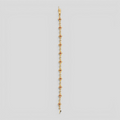 Chrome Hearts 22KT Tiny E Bracelet with Ruby