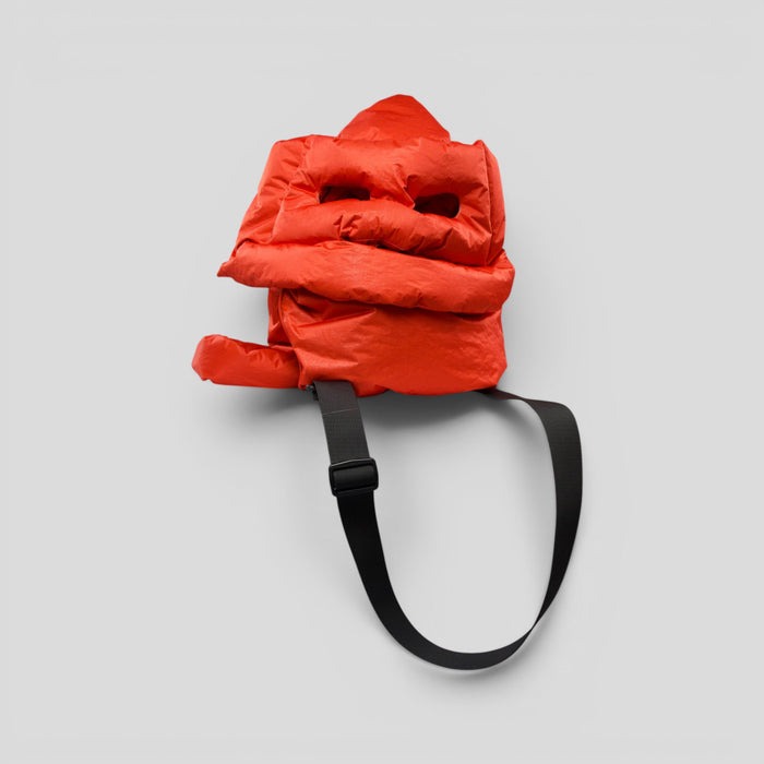 Dingyun Zhang Helmet Tote in Red