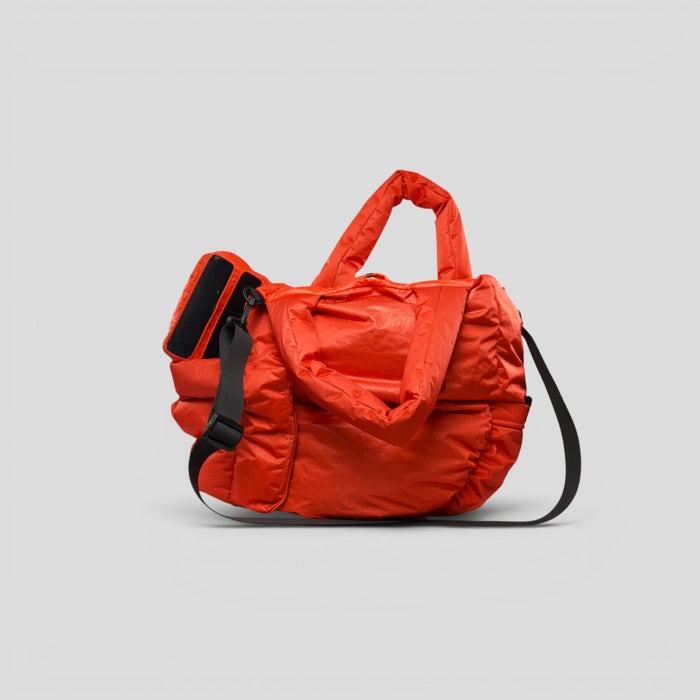 Dingyun Zhang Helmet Tote in Red