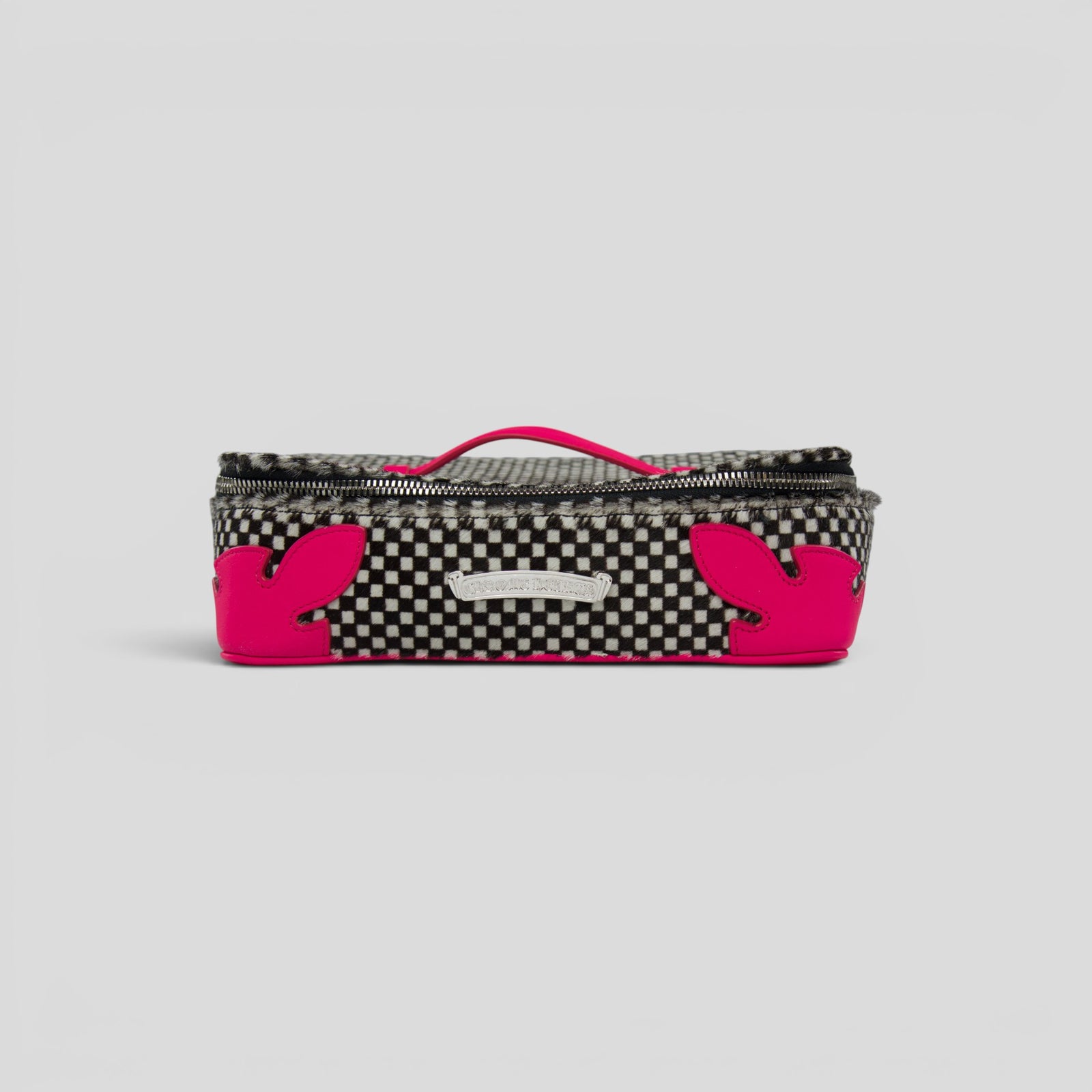 Chrome Hearts Checkered Print Jewelry Case