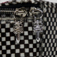 Chrome Hearts Checkered Print Jewelry Case