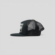 Chrome Hearts CH Patch Aspen Trucker Hat in Black