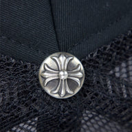Chrome Hearts CH Patch Aspen Trucker Hat in Black