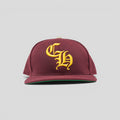 Chrome Hearts CH Embroidered Hat in Maroon