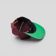 Chrome Hearts CH Embroidered Hat in Maroon