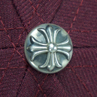 Chrome Hearts CH Embroidered Hat in Maroon
