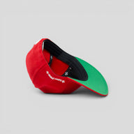 Chrome Hearts Vine Hearts 6-Panel in Red