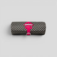 Chrome Hearts Checkered Print Watch Roll