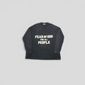 Fear of God For All People Long Sleeve in Black