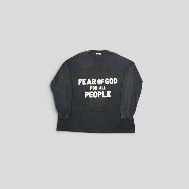 Fear of God For All People Long Sleeve in Black
