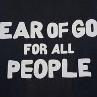 Fear of God For All People Long Sleeve in Black