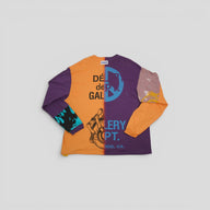 Gallery Dept. Two Faced Long Sleeve in Orange/Purple