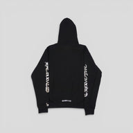 Chrome Hearts 1988 Vertical Logo Hoodie in Black/Silver