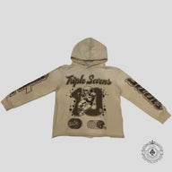 Triple Sevens All Star Hoodie in Cream