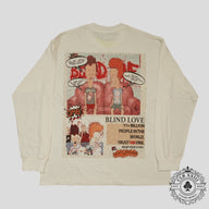 Blind Love God's Perfect Idiot Tee in Cream