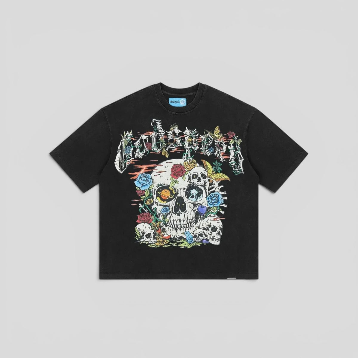 Godspeed Cosmic Remains Tee in Black