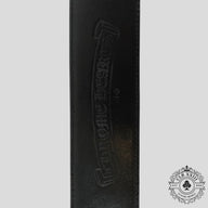 Chrome Hearts Leather Cross Patch Belt Strap