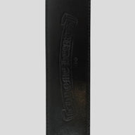 Chrome Hearts Leather Cross Patch Belt Strap