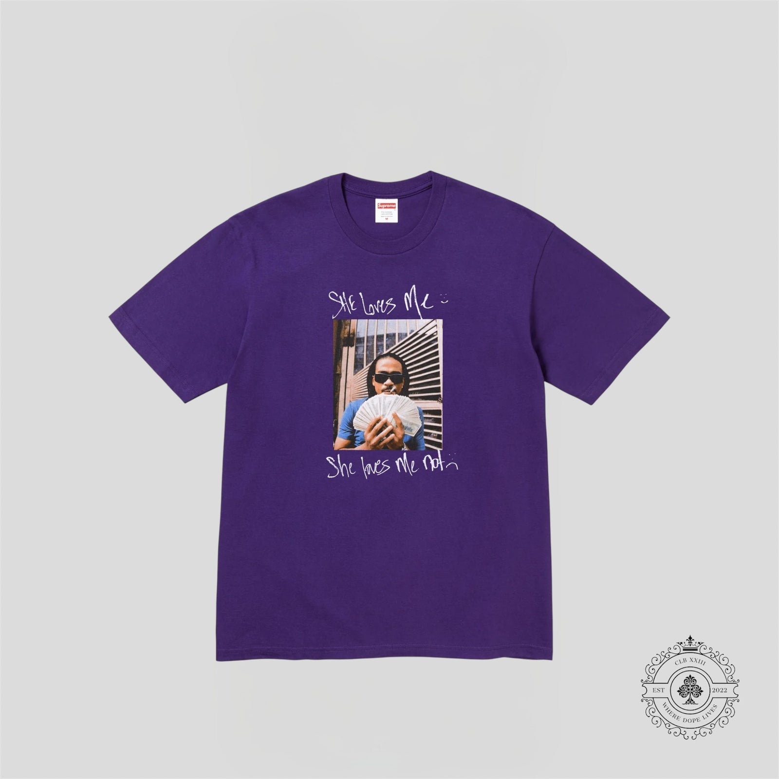 Supreme Max B T-Shirt in Purple