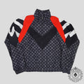 Louis Vuitton Monogram Nylon Printed Track Top in Black