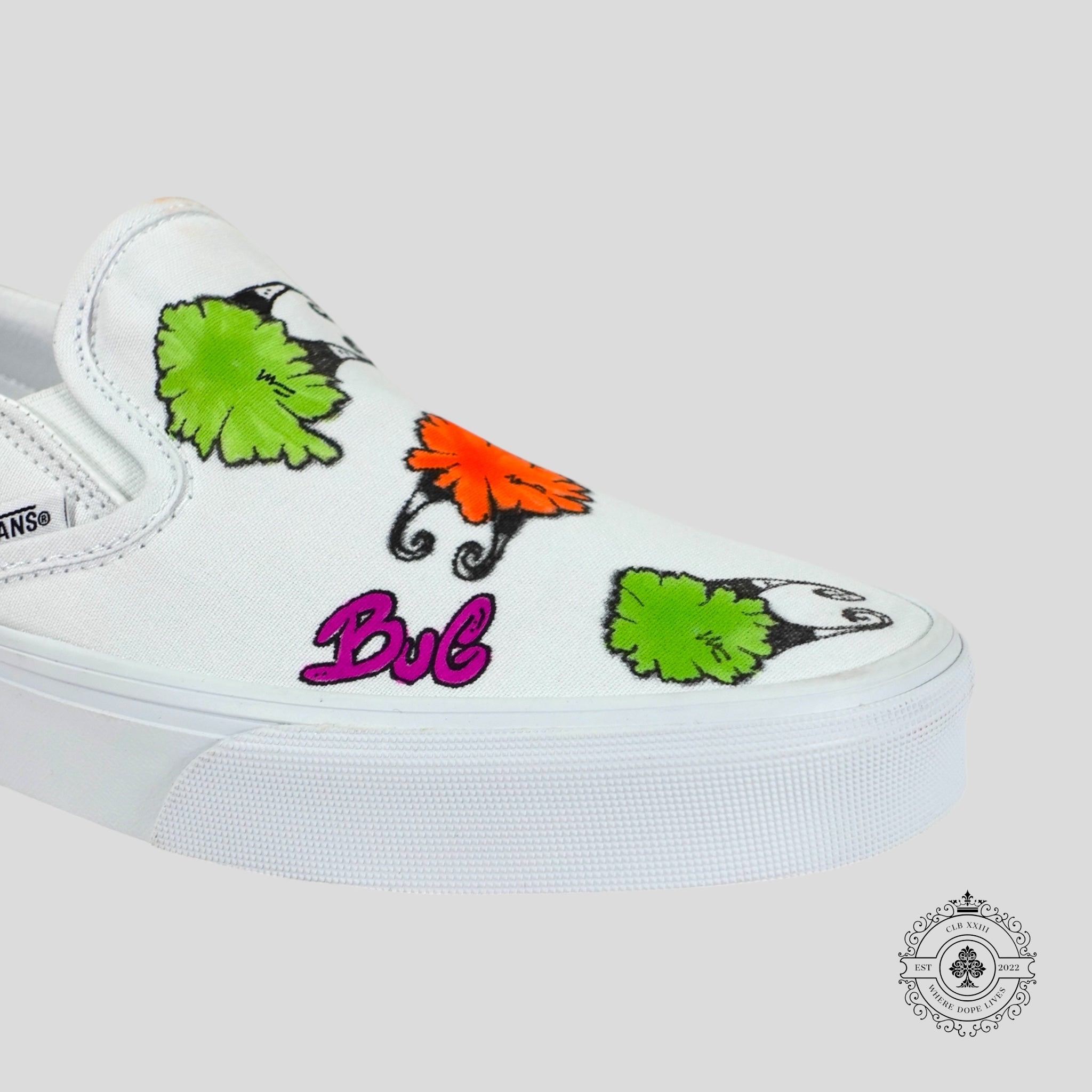 Matty Boy Bug Slip on Vans