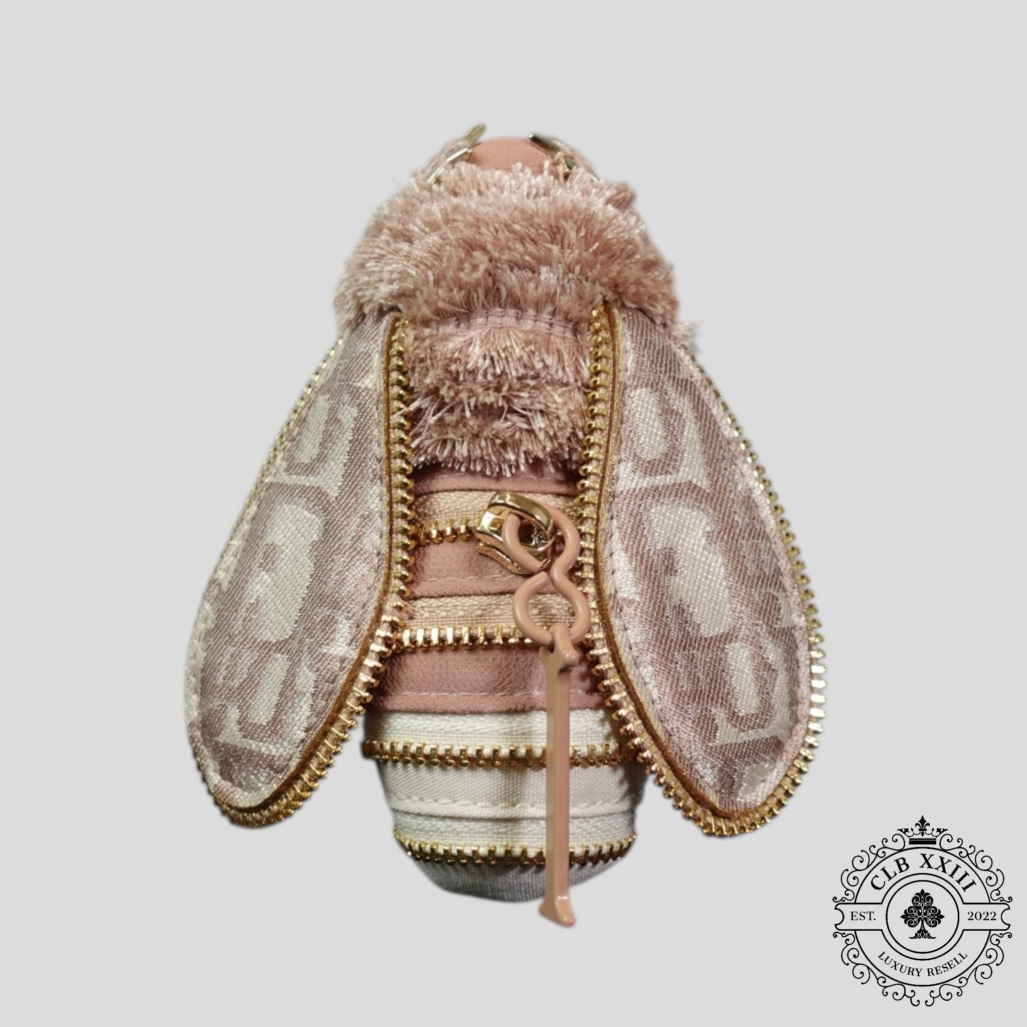 Dior Bee Keychain in Purple