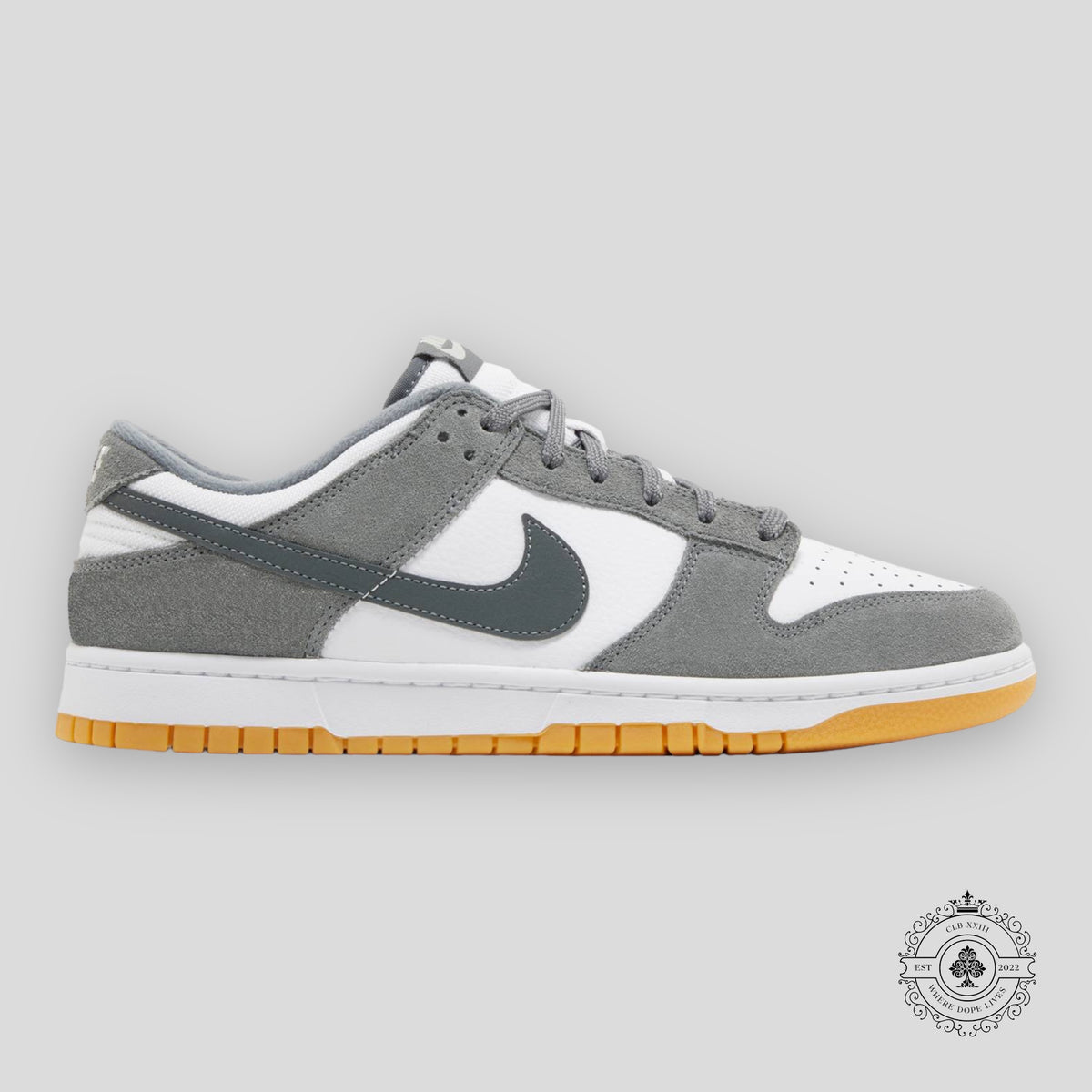 Nike Dunk Low “Smoke Grey Gum 3M Swoosh”