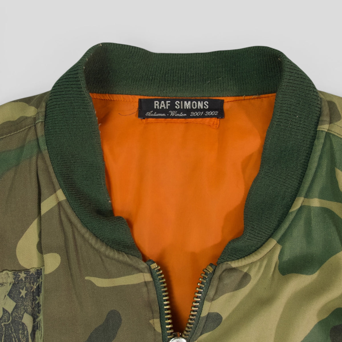 Raf Simons Riot Riot Riot Jacket in Camo