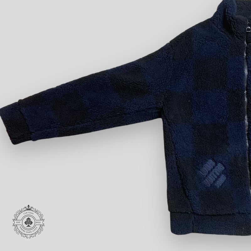 Louis Vuitton X Nigo Jacquared Damier Fleece Jacket
