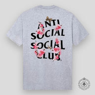 Anti Social Social Club Kkotch Tee in Athletic Heather