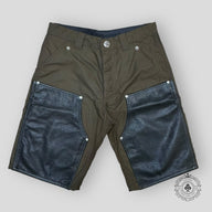 Chrome Hearts Double Knee Nylon Carpenter Short in Brown