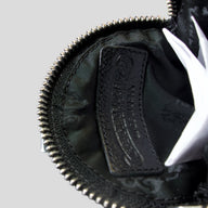 Chrome Hearts Cross Patch Coin Purse in Black