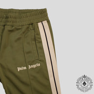 Palm Angels Classic Track Pants in Military Green