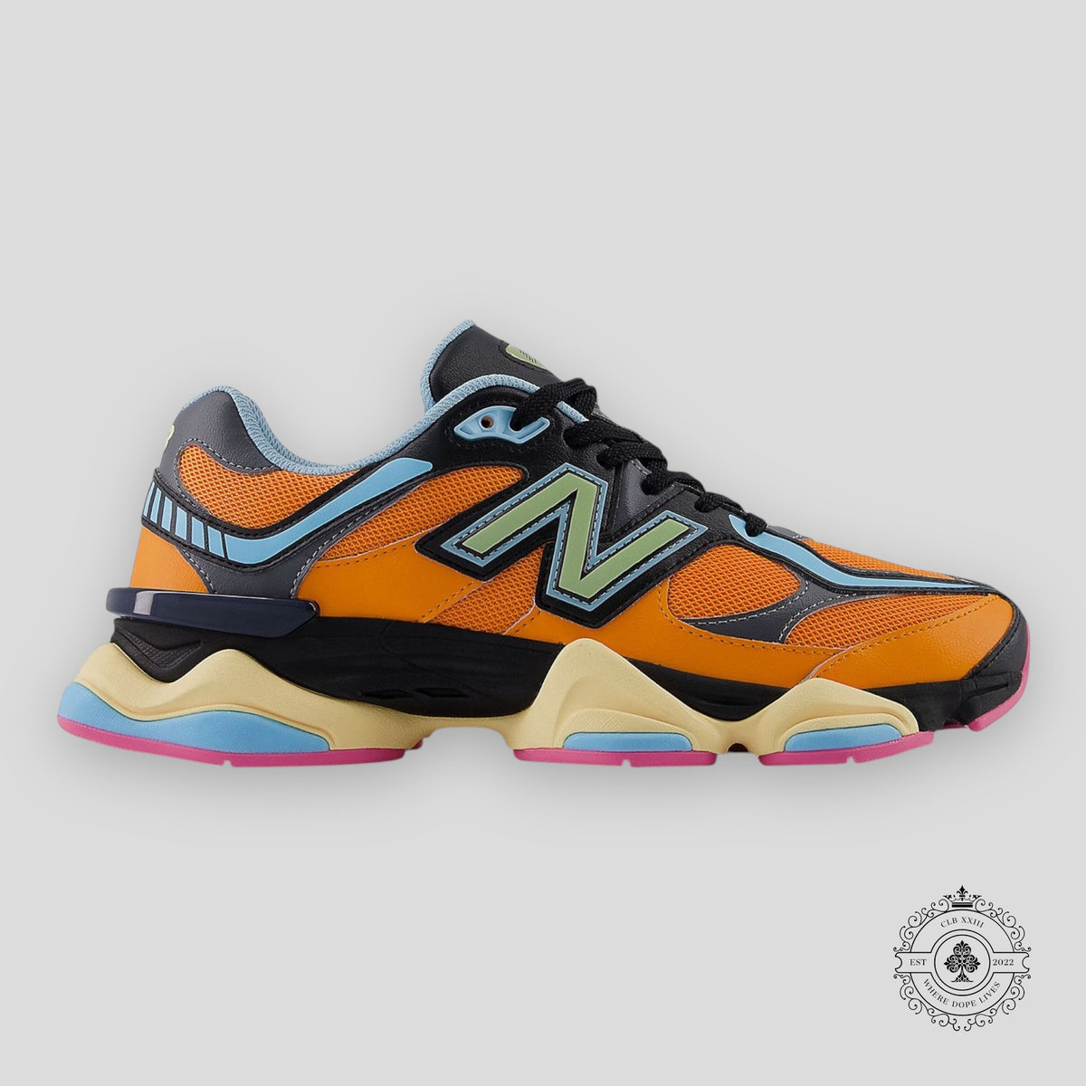 New Balance 9060 Sun Glow Team Sky Blue