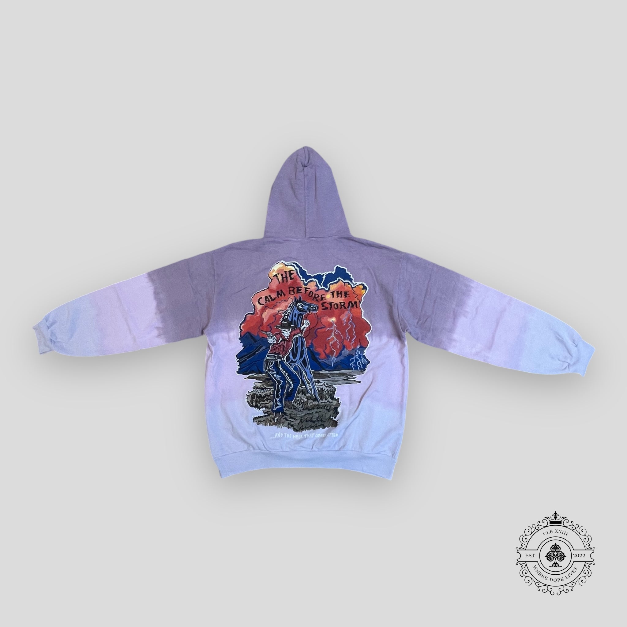 Warren Lotus Calm Before The Storm Hoodie in Purple