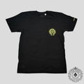 Chrome Hearts Horseshoe Logo Pocket Tee in Black / Green