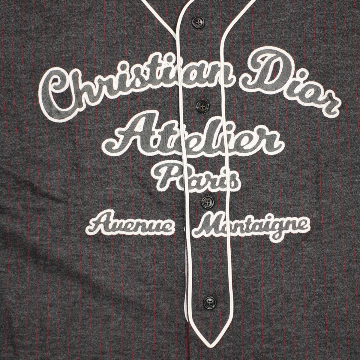 Dior Atelier Baseball Shirt in Grey