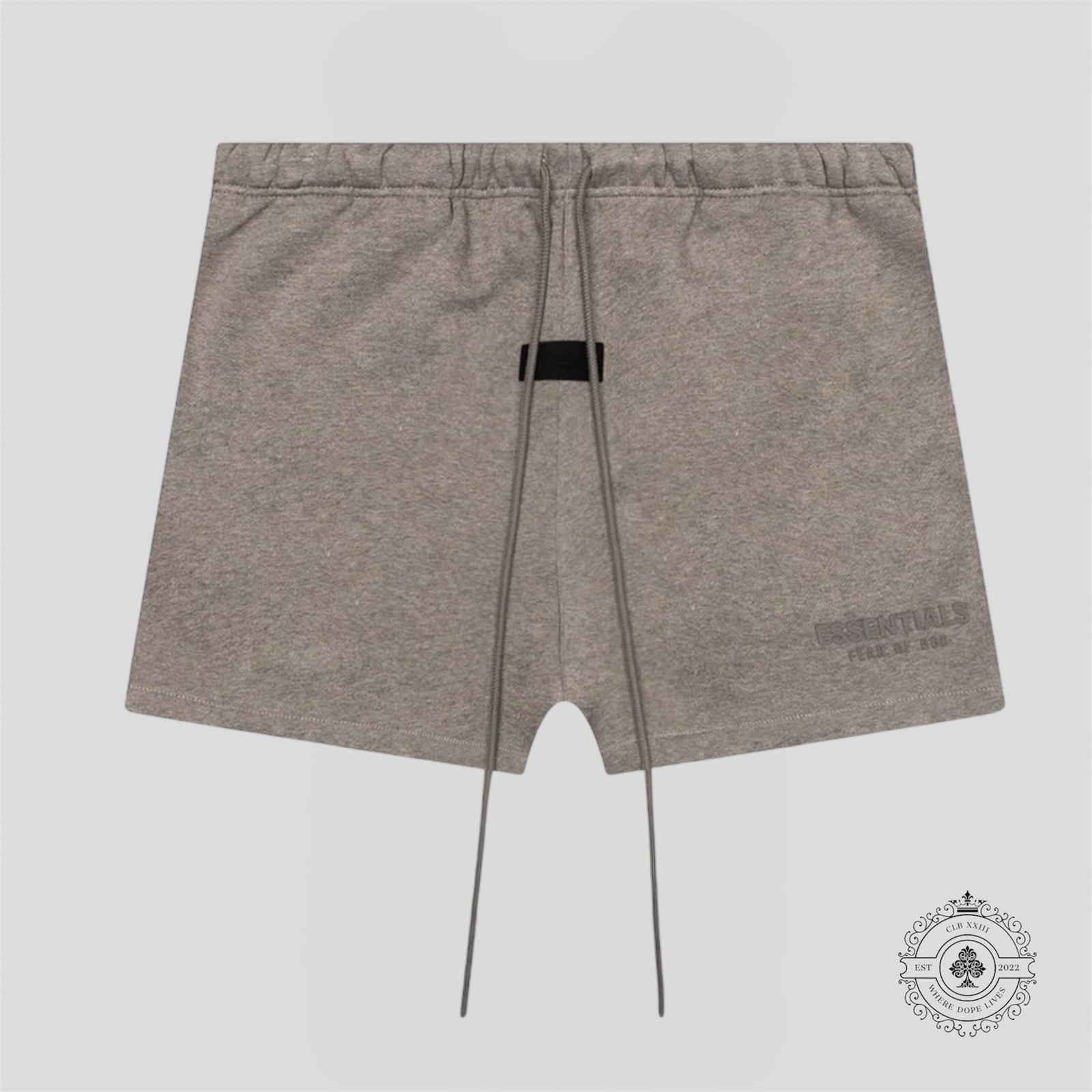 Fear Of God Essentials Sweatshorts in Heather Grey