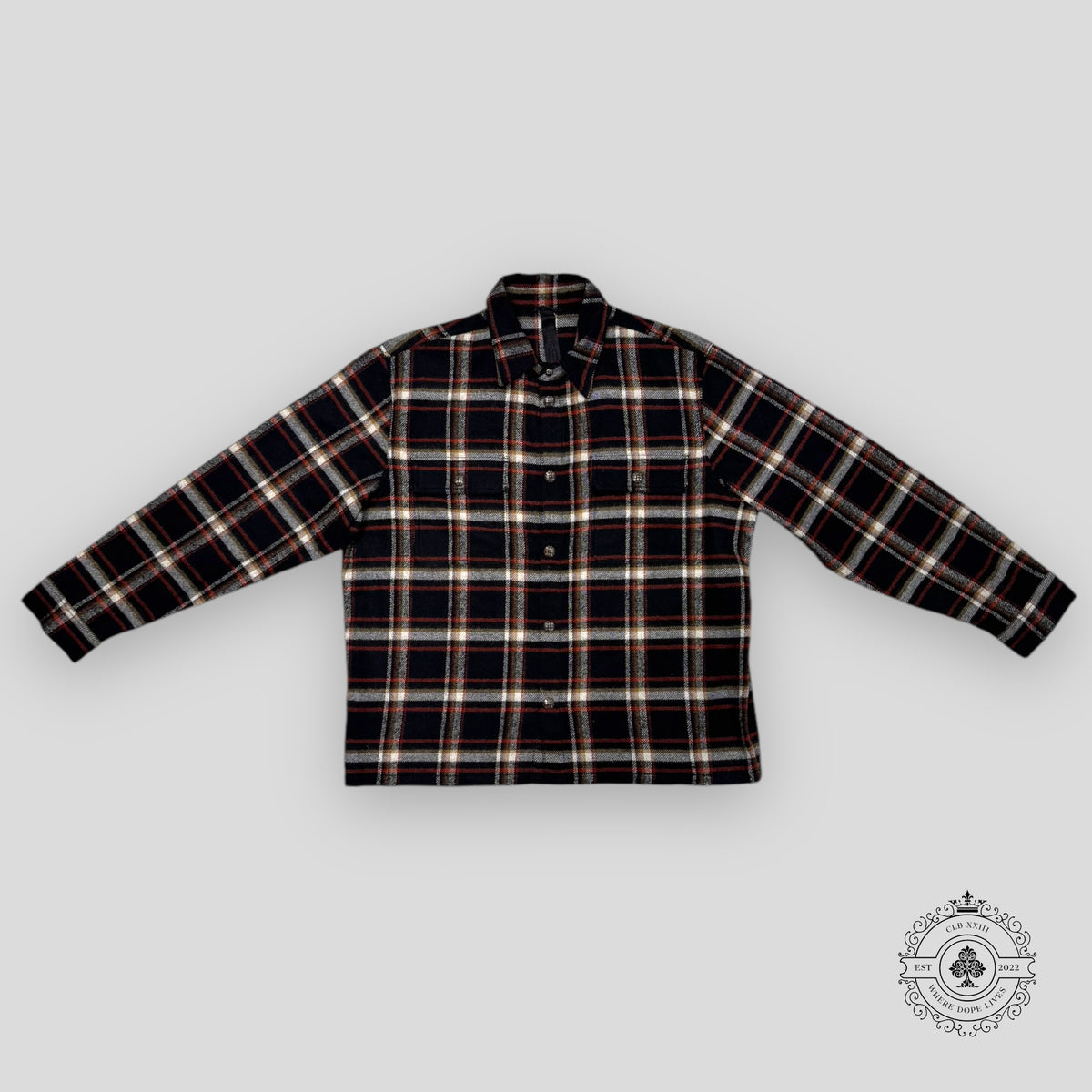 Chrome Hearts Flannel Overshirt