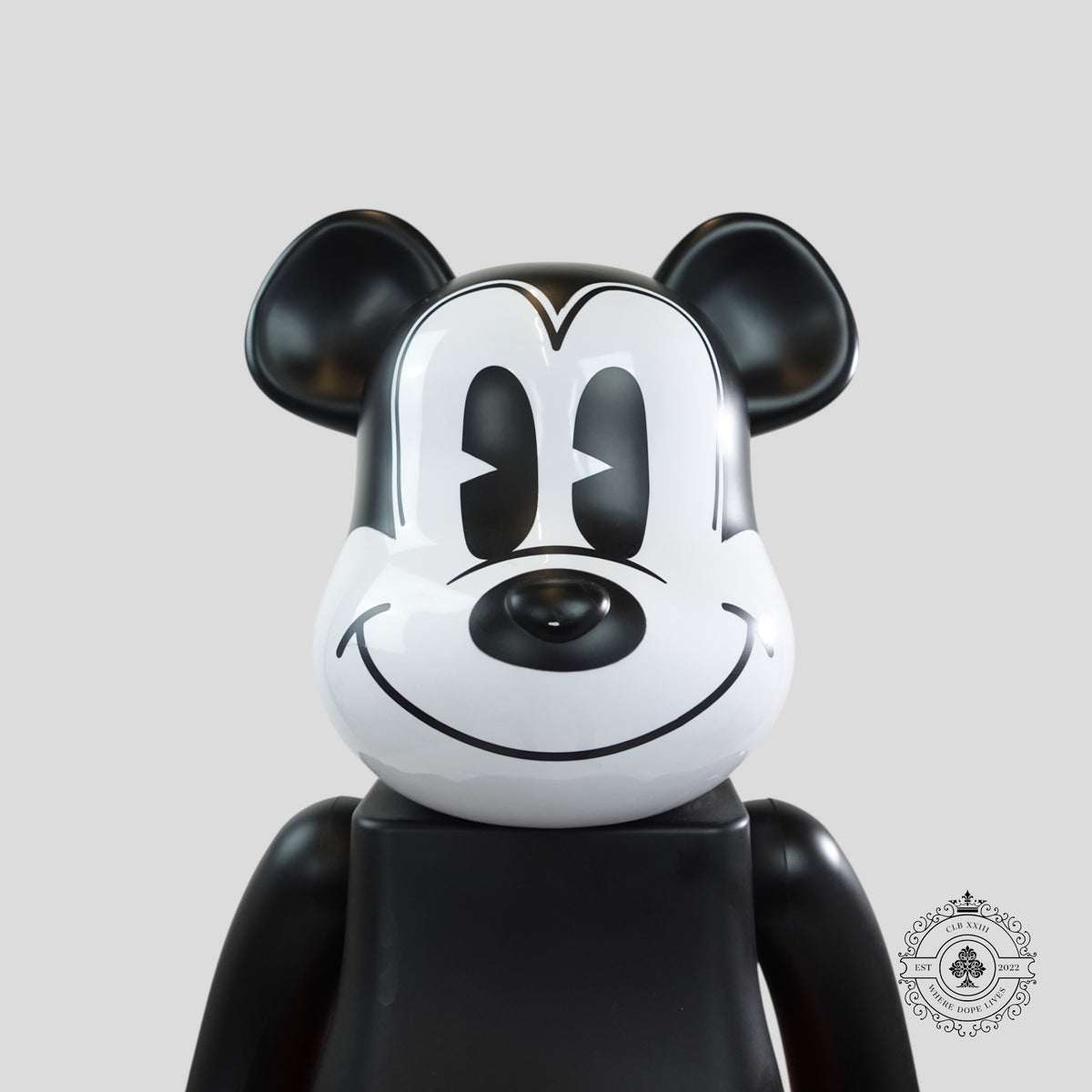 Bearbrick Mickey Mouse 2020 Red & White Version 1000%