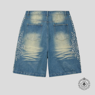 Vale Forever Siren Shorts in Blue Wash
