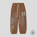 Vale Chocolate Comfy Sweatpants in Brown