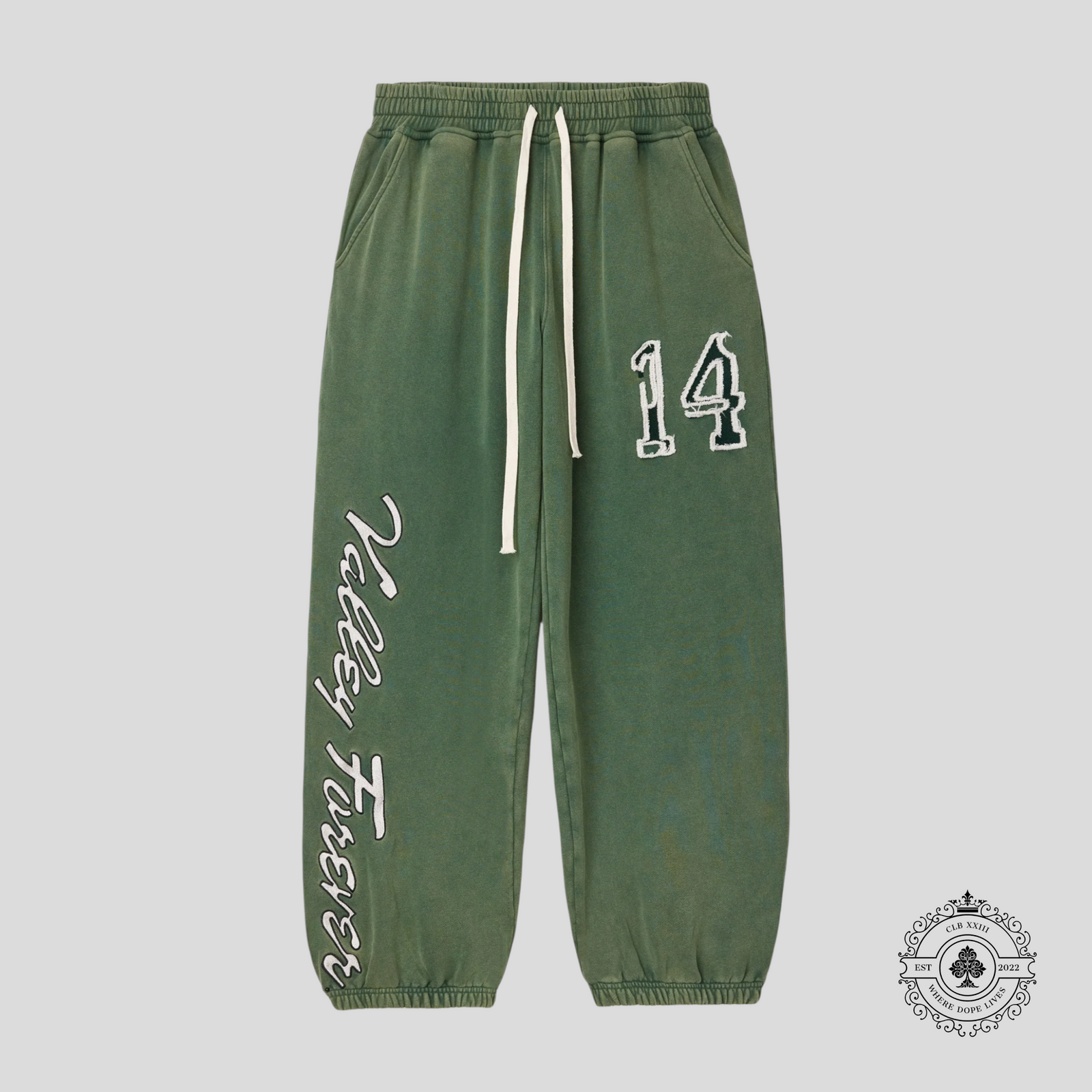 Vale Forest Comfy Sweatpants in Green