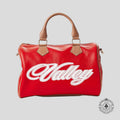 Vale Mini Duffle Bag in Red