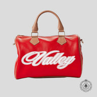 Vale Mini Duffle Bag in Red