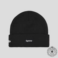 Supreme New Era Devil S Logo Beanie in Black and Orange