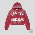 Vale Classico Zip Up Hoodie in Red